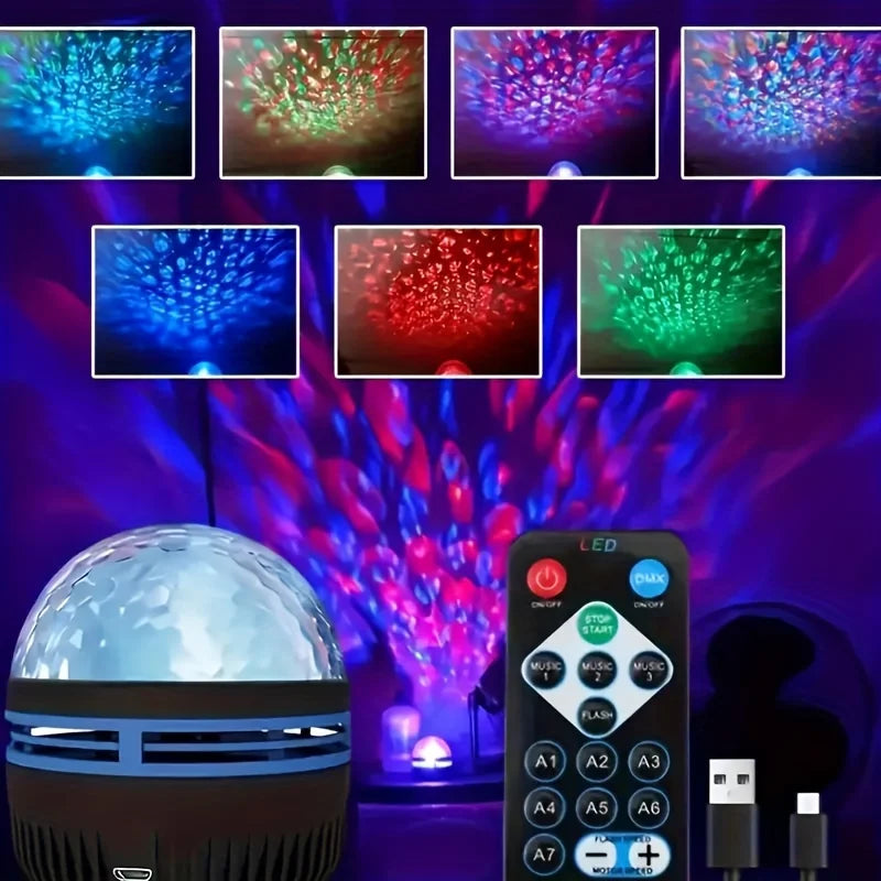 Nebula Aurora Projector - Galaxy Star Light with Remote & Timer