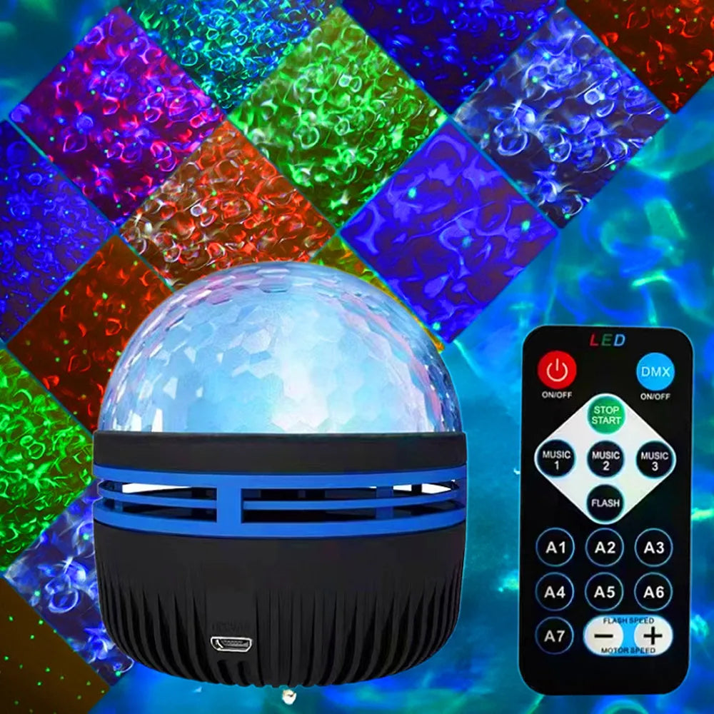 Nebula Aurora Projector - Galaxy Star Light with Remote & Timer