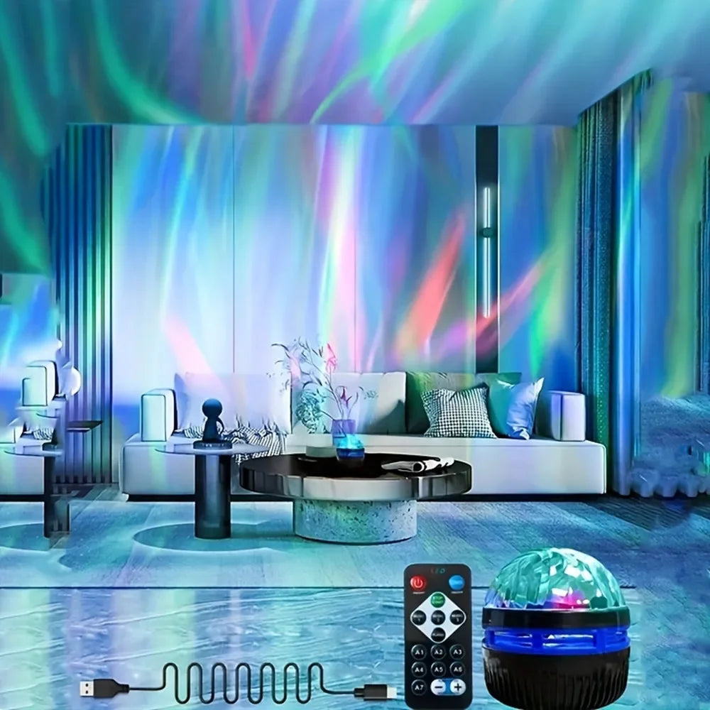 Nebula Aurora Projector - Galaxy Star Light with Remote & Timer