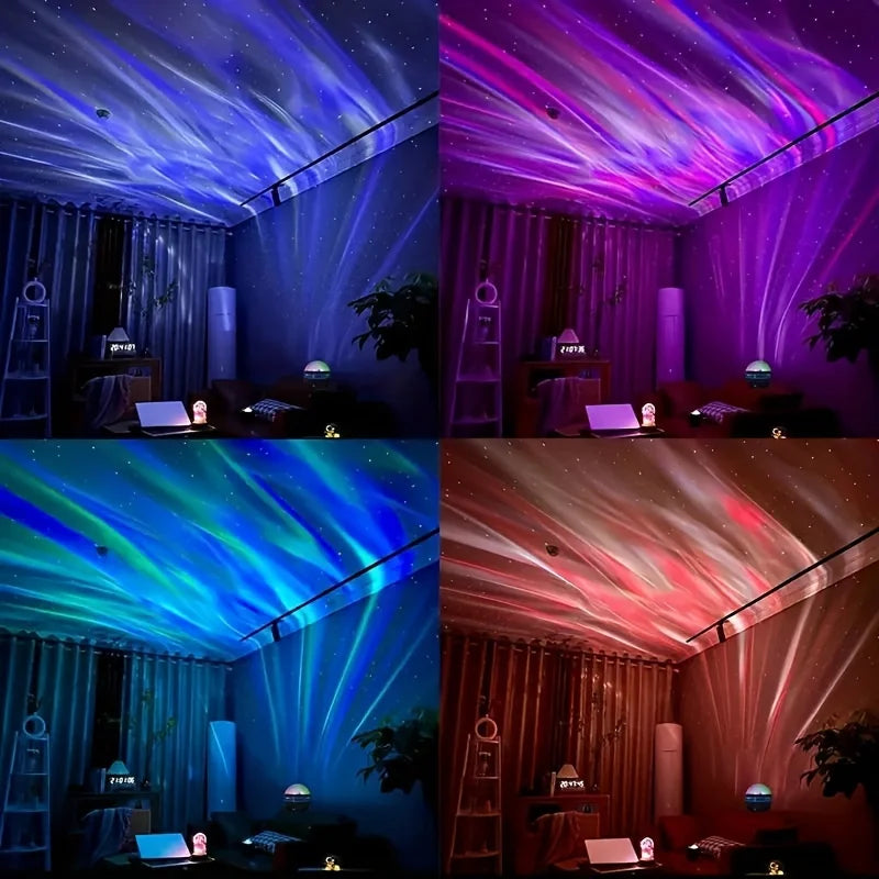 Nebula Aurora Projector - Galaxy Star Light with Remote & Timer