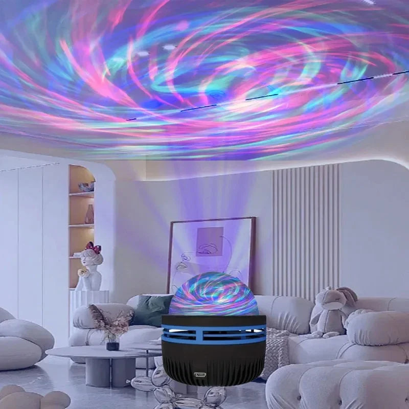Nebula Aurora Projector - Galaxy Star Light with Remote & Timer