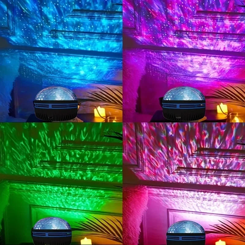 Nebula Aurora Projector - Galaxy Star Light with Remote & Timer