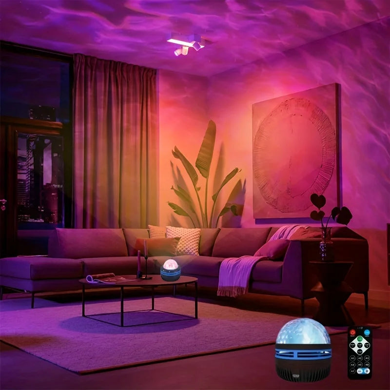 Nebula Aurora Projector - Galaxy Star Light with Remote & Timer