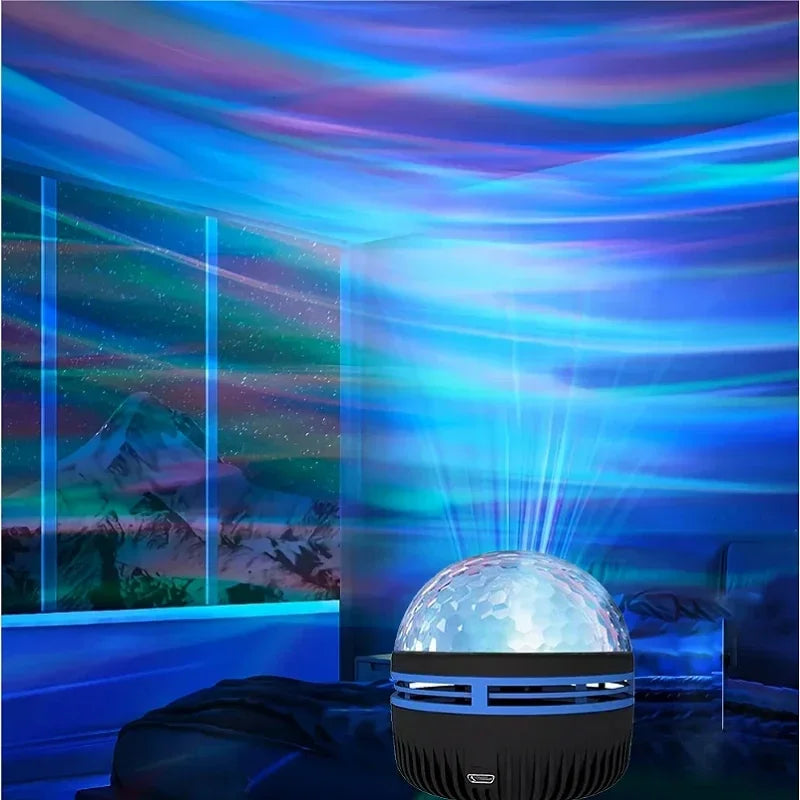 Nebula Aurora Projector - Galaxy Star Light with Remote & Timer