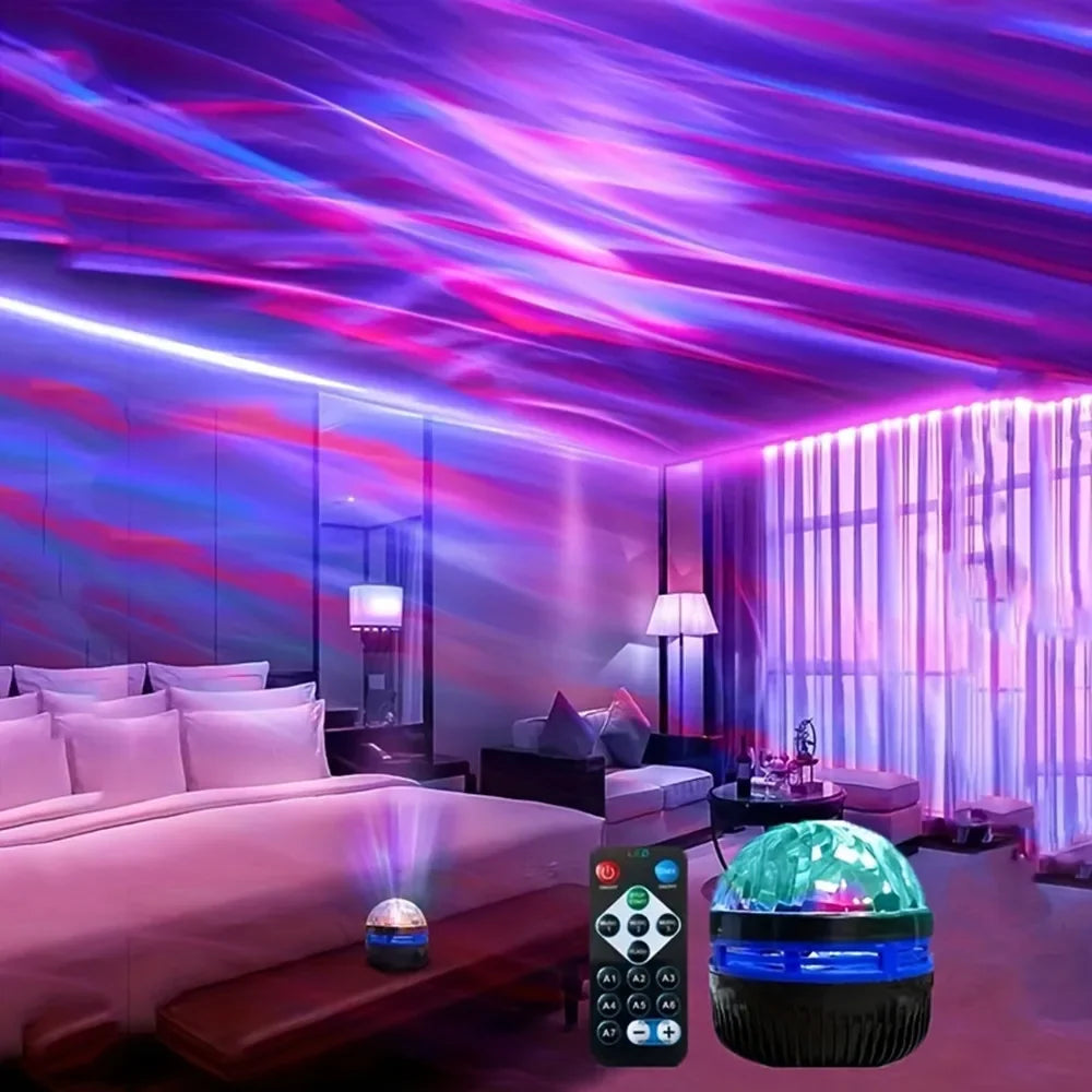 Nebula Aurora Projector - Galaxy Star Light with Remote & Timer
