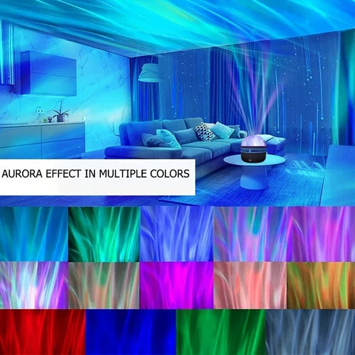 Nebula Aurora Projector - Galaxy Star Light with Remote & Timer