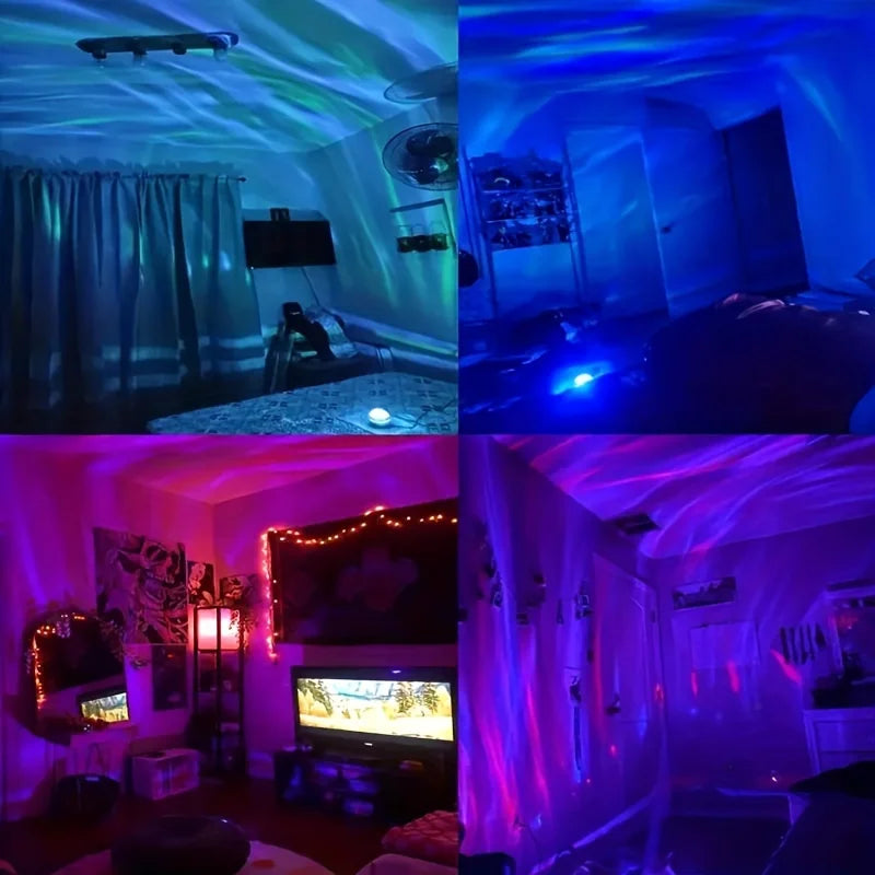 Nebula Aurora Projector - Galaxy Star Light with Remote & Timer